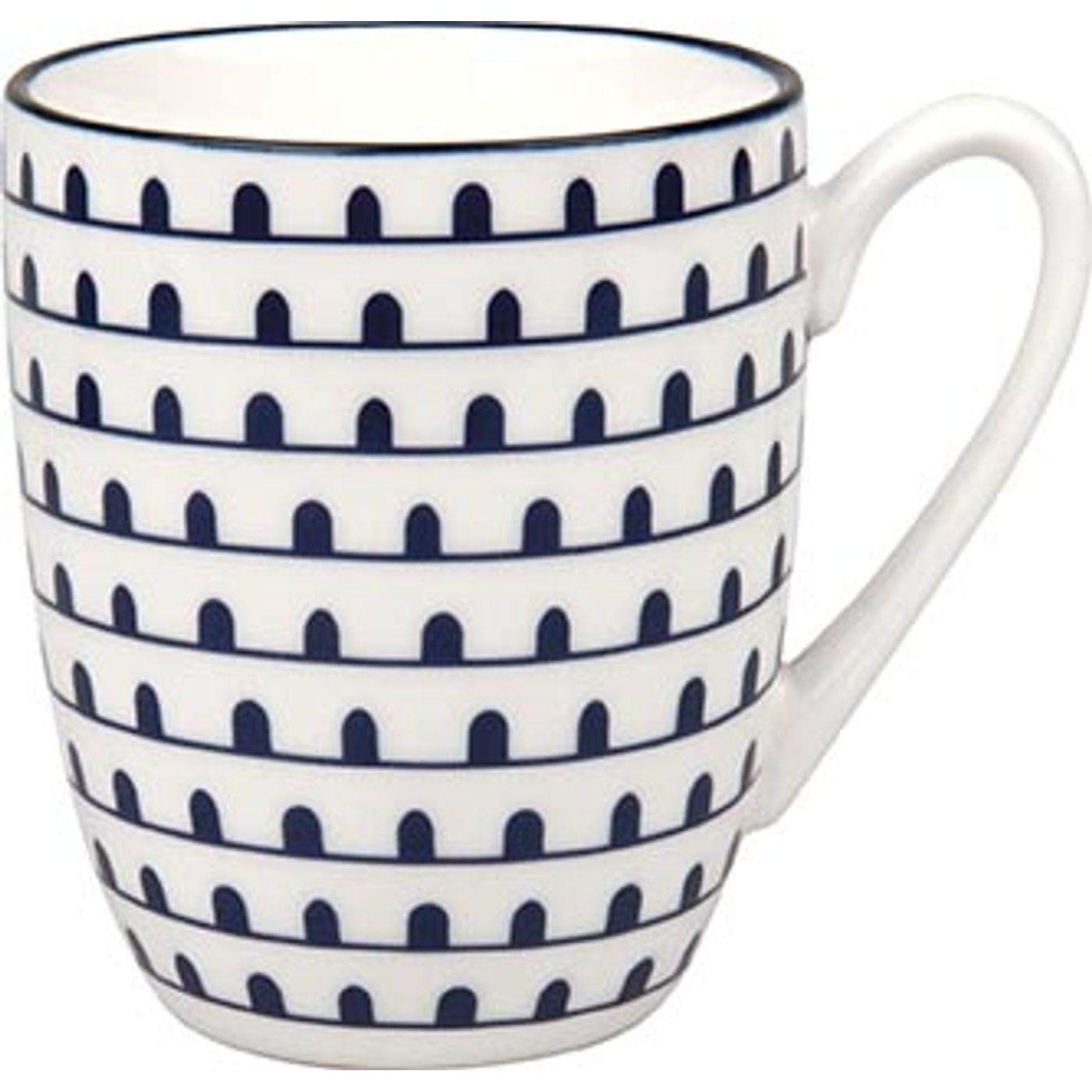 Set de 4 mugs Collection "My color is blue"